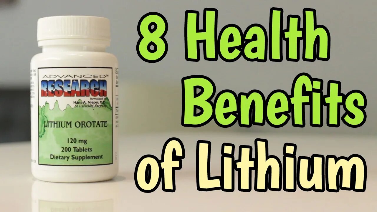 8 Health Benefits of Lithium