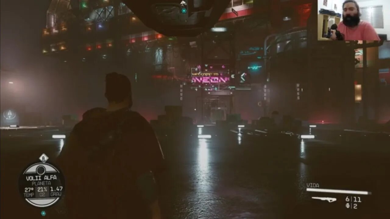 STARFIELD (XBOX SERIES S) - EXPLORANDO NEON,A CIDADE CYBERPUNK