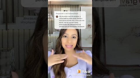 Minha bebê se mexe muito na barriga