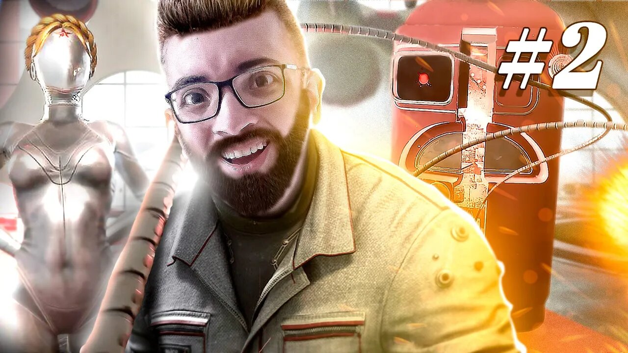Atomic Heart: Minhocão brabo! | Live com marcações/capítulos | Parte 2