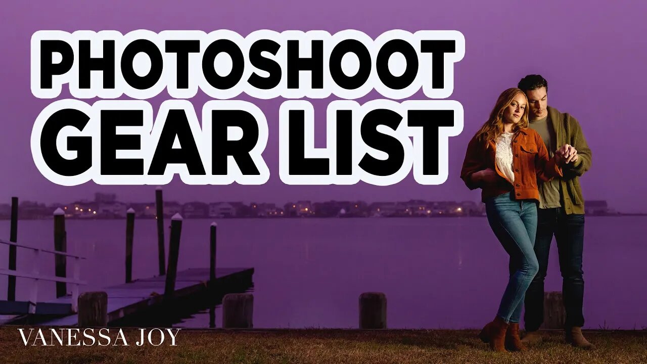 Portrait Photography and Engagement Session GEAR ESSENTIALS (BEST Lens)