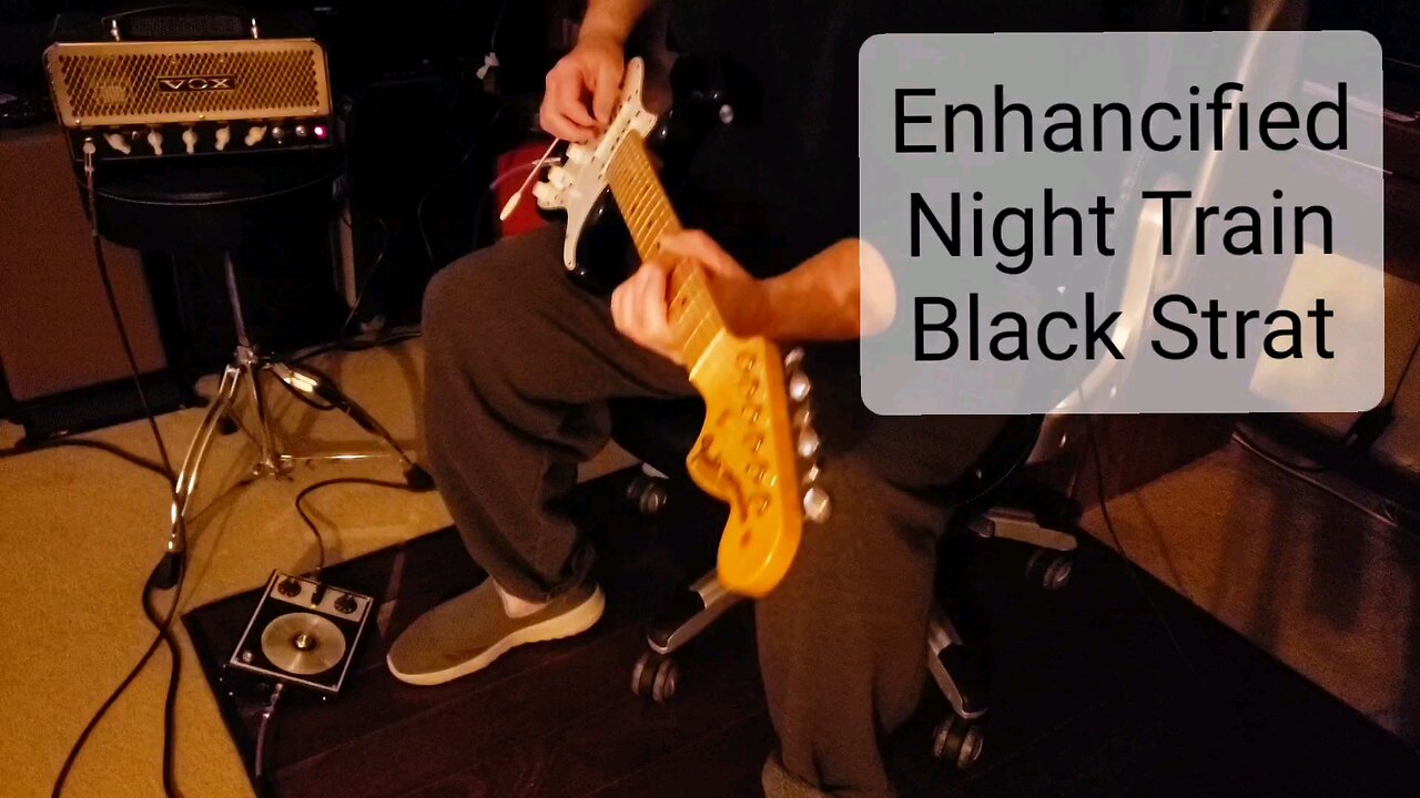 Enhancified Night Train Black Strat