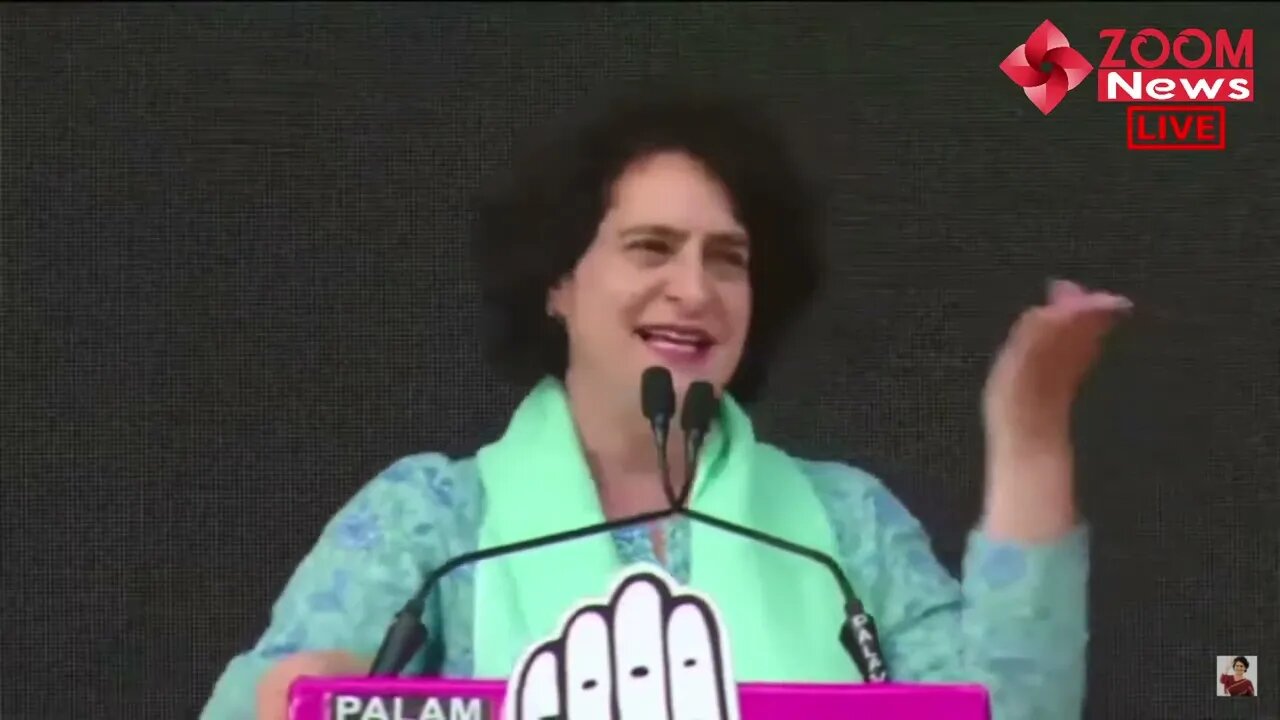 प्रियंका गांधी का शाहपुरा जनसभा में भाषण | Shahpura | Priyanka Gandhi