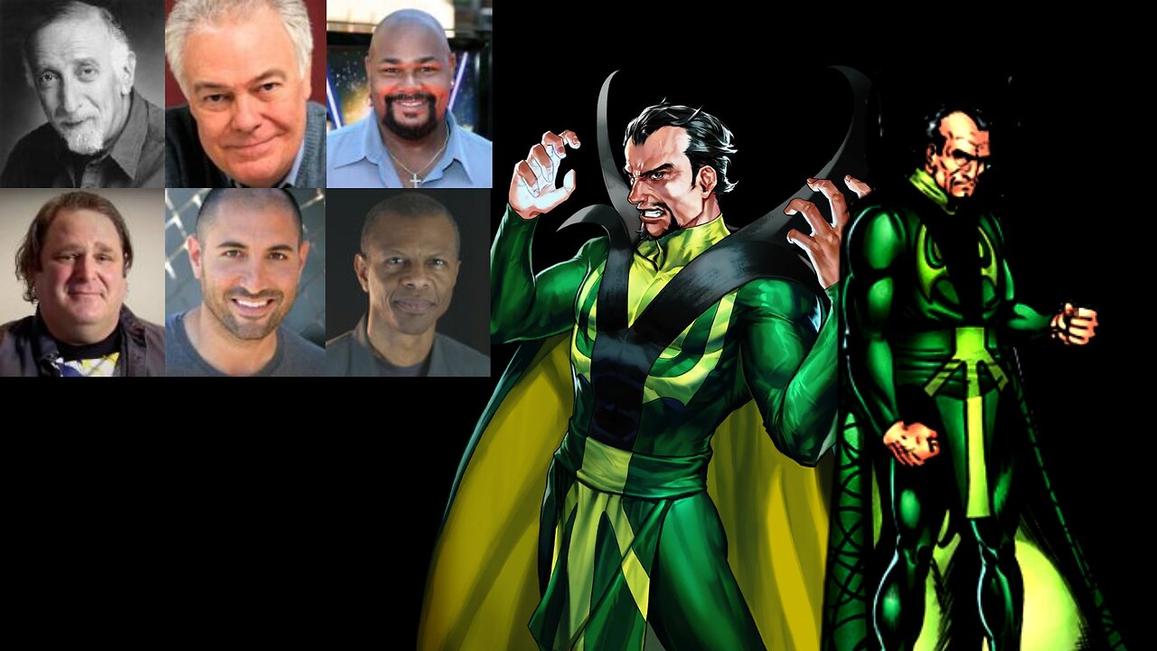 Animated Voice Comparison- Baron Mordo (Doctor Strange)