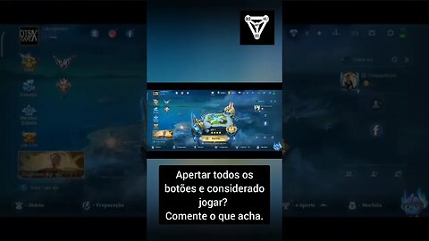 Comentário em live: Apertar todos os botões e considerado jogar?