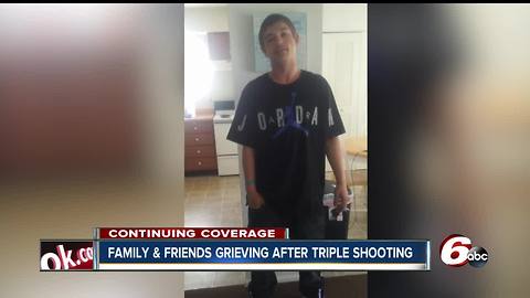 Friends, family grieve after triple shooting on Indianapolis' southwest side