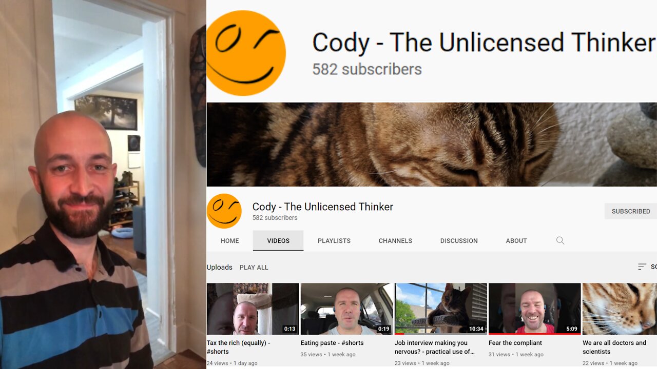 SHOUT OUT TO CODY!! UNLICENSED THINKER