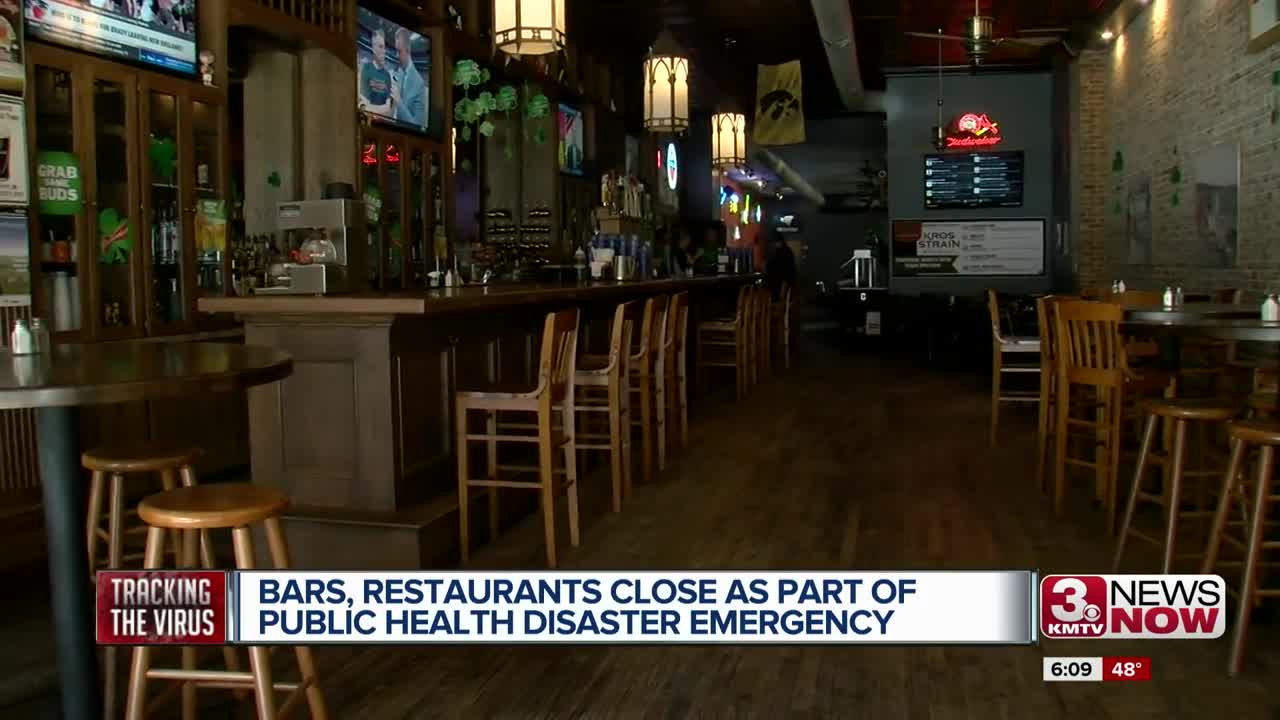 Restaurants in Iowa close to diners after state announces Public Health Disaster Emergency