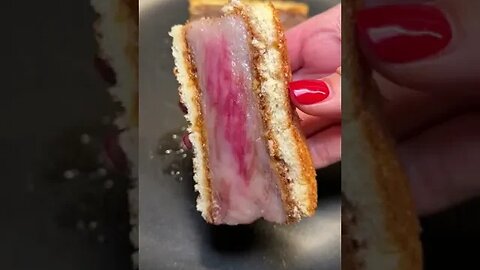 Not raw wagyu ramen sando