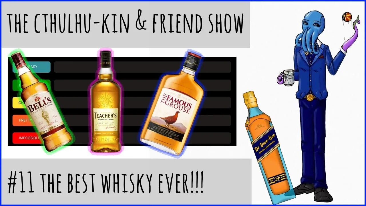 THE GREATEST WHISKY TIER LIST STREAM EVER!!1