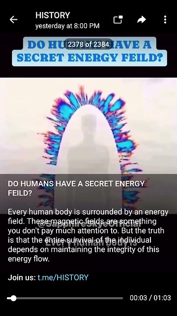 Documentary: Human Force Field