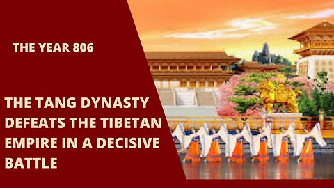 The Tang Dynasty defeats the Tibetan Empire in a decisive battle #history