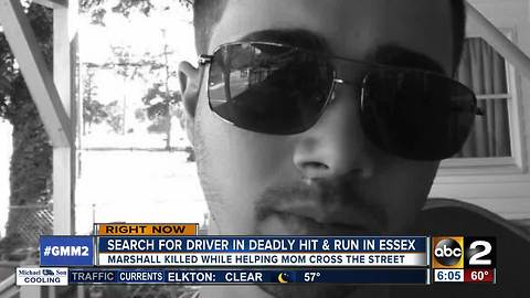 Essex man killed walking mother across street in hit-and-run