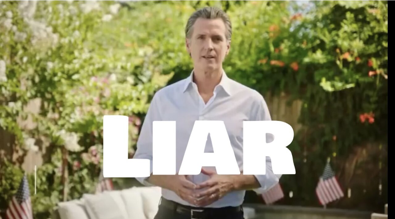 Gavin Newsom’s insane political ad