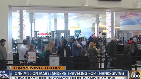 1 million Marylanders traveling for Thanksgiving