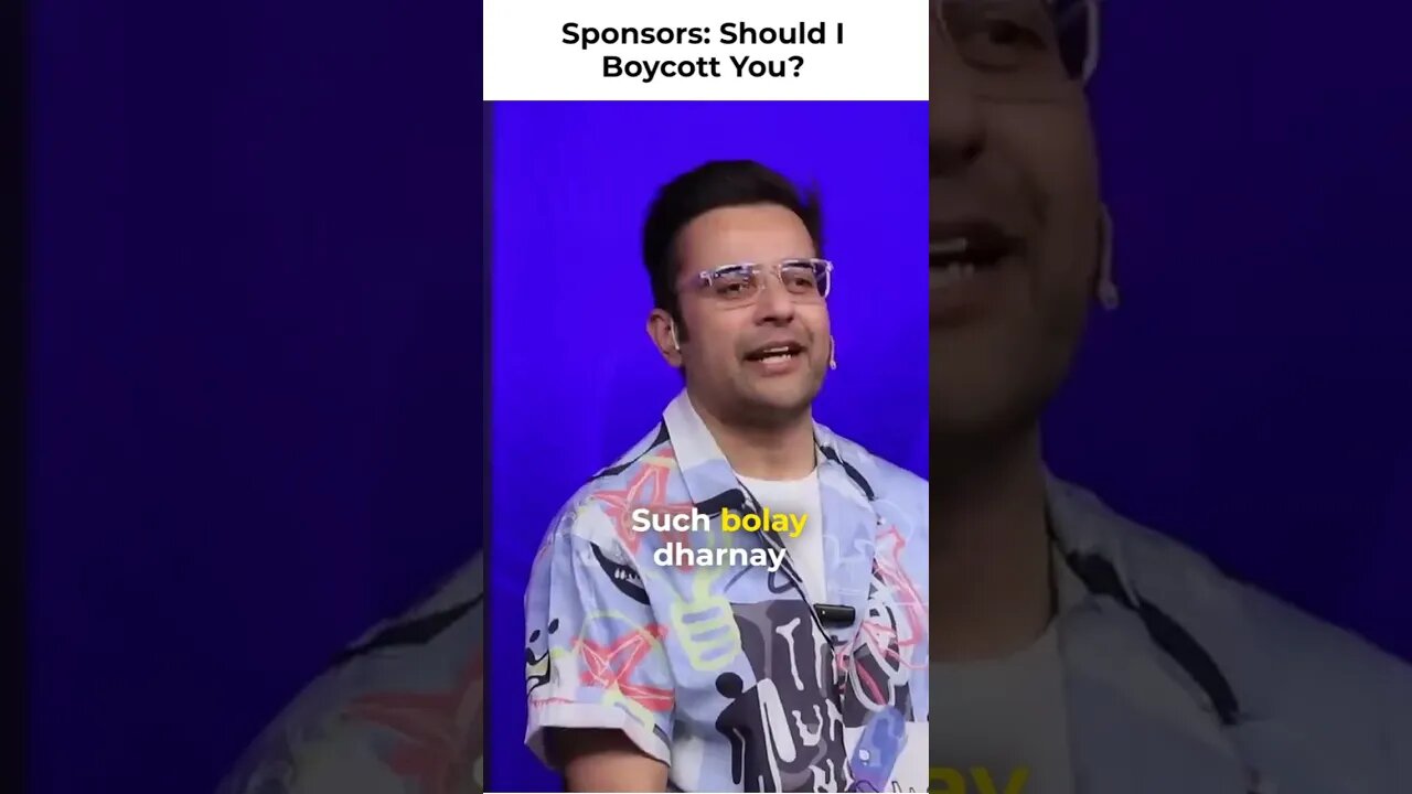 sponsors should i boycott you