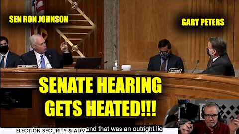 Ron Johnson Gets Heated During Hearing