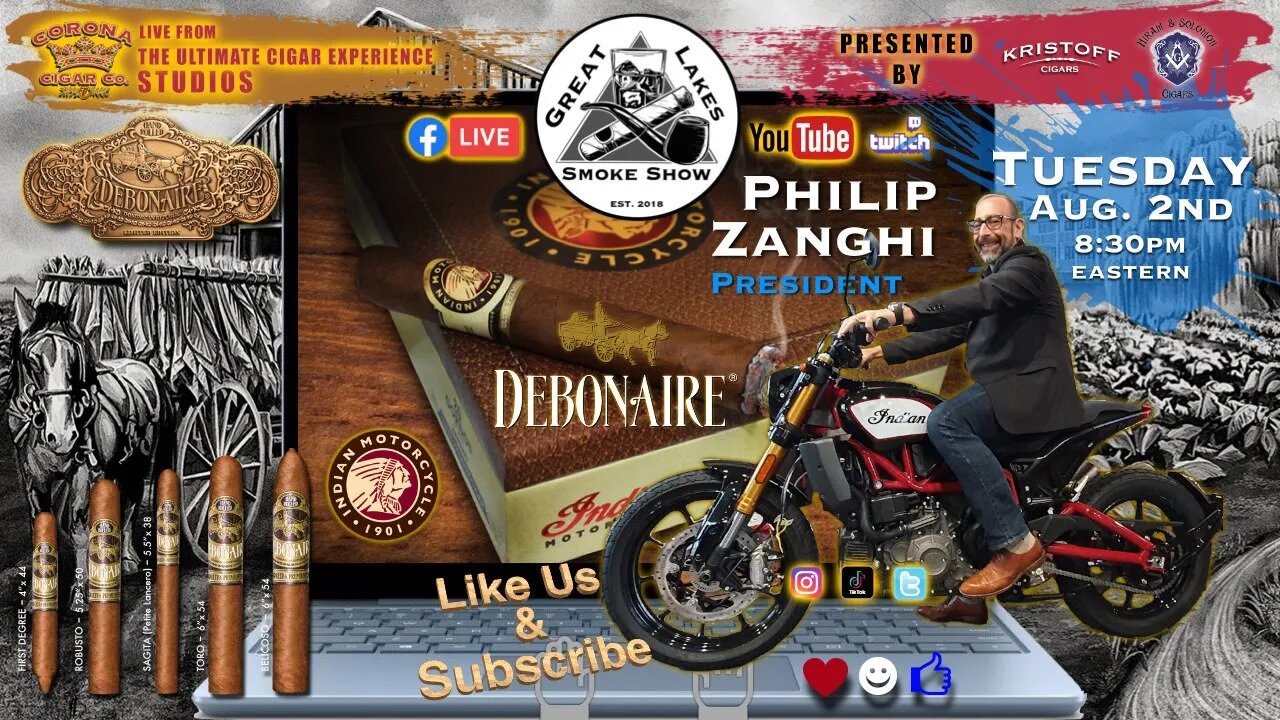 GLSS featuring Philip Zanghi, President, Debonaire Cigars