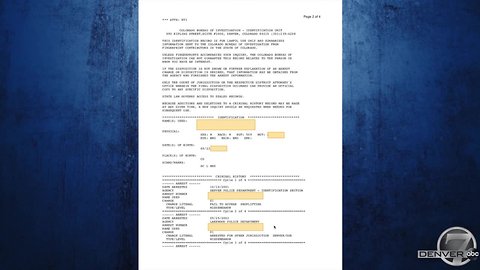 How to run a background check on somebody in Colorado