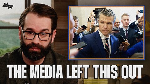 ⚡Let’s Talk About the Facts of the Pete Hegseth Allegations | Matt Walsh