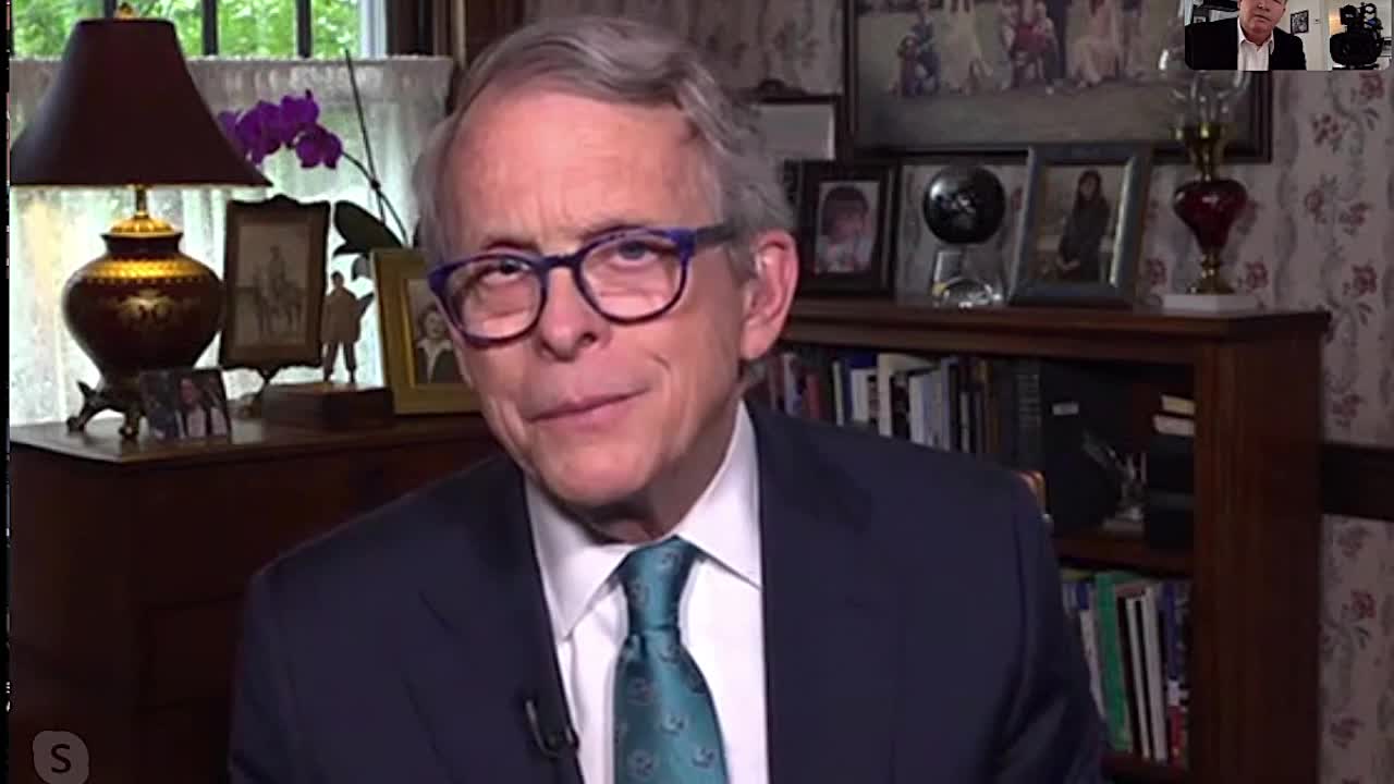 Ohio Gov. Mike DeWine talks with News 5's John Kosich about reopening the state, going to restaurants and baseball