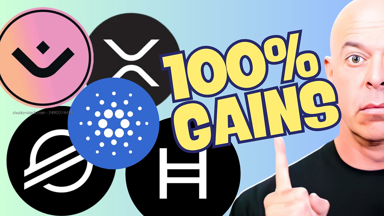 Only 5 Top 50 Cryptos Gained 100%! See How XRP, XLM, ADA, HBAR, and OM Soared in Just 30 Days!