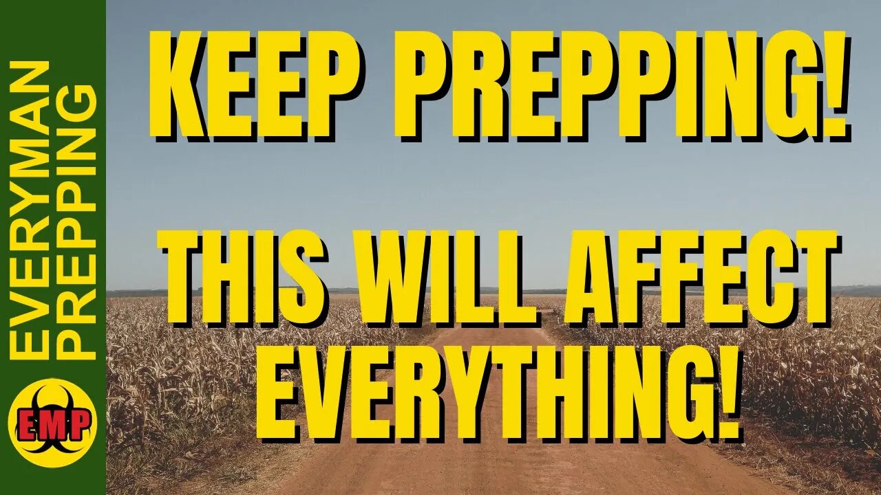 This Will Affect Everything - Bad News For Food Shortages & The Thousands Of Products Made From Corn