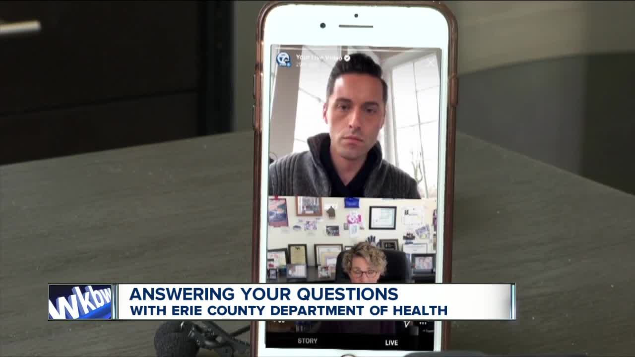 Answering your questions with Erie County Commissioner of Health