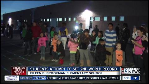 Brookman Elementary attempts to set 2nd World Record