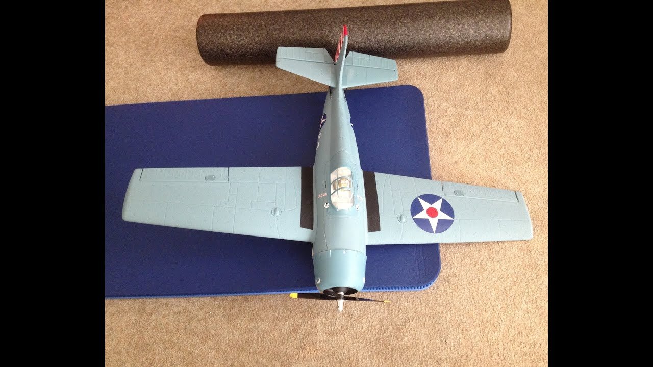 Parkzone F4F Wildcat - Motor Test