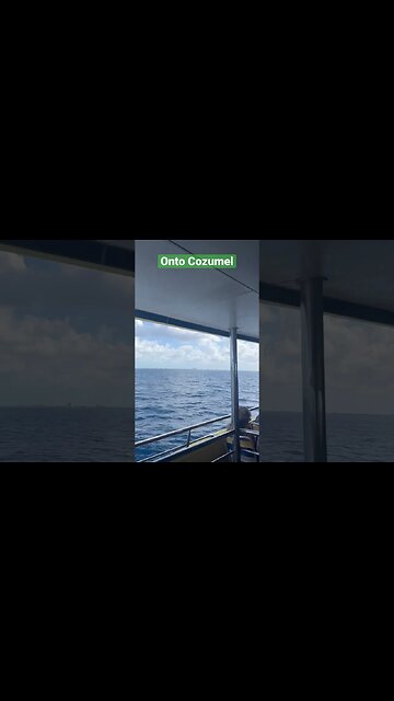 On The Way To Cozumel, Mexico #shorts