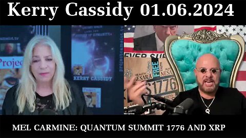 MEL CARMINE: QUANTUM SUMMIT 1776 AND XRP