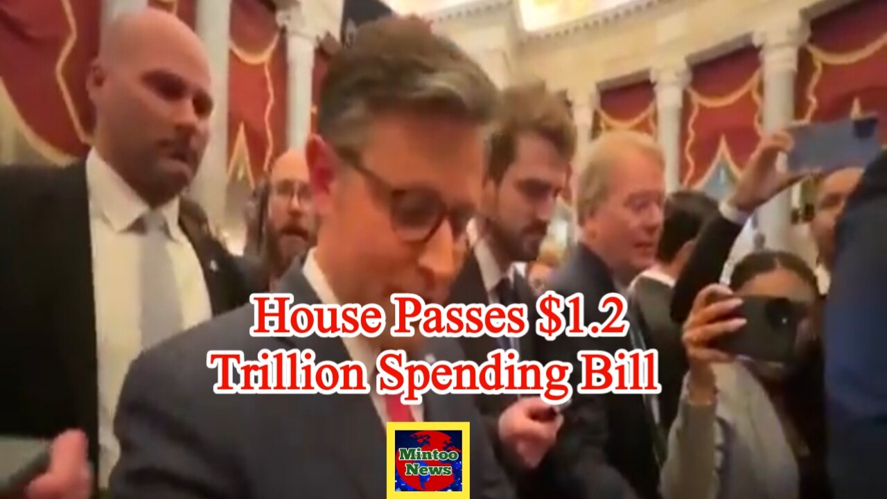 House passes $1.2 trillion spending bill but Senate must still act