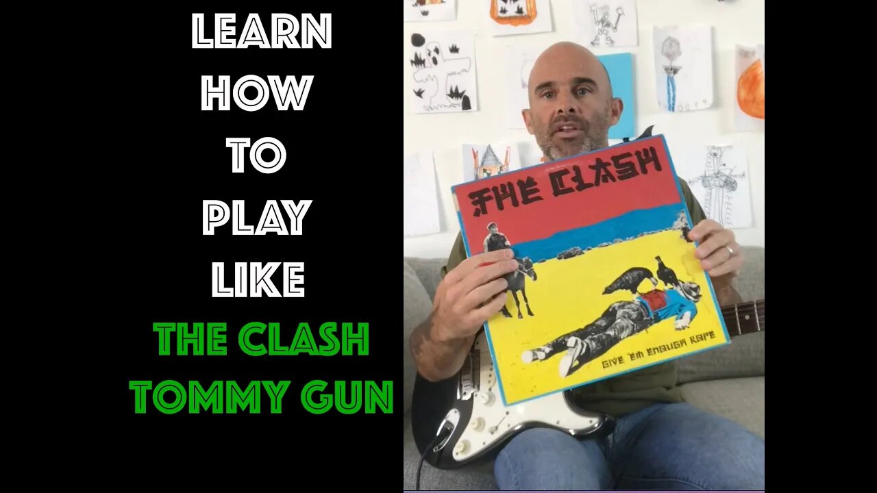 How To Play Tommy Gun by The Clash! - Beginner Guitar Players