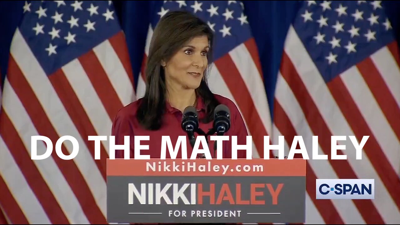 3rd Place Nikki Haley: Republican Primary Is A Two Person Race