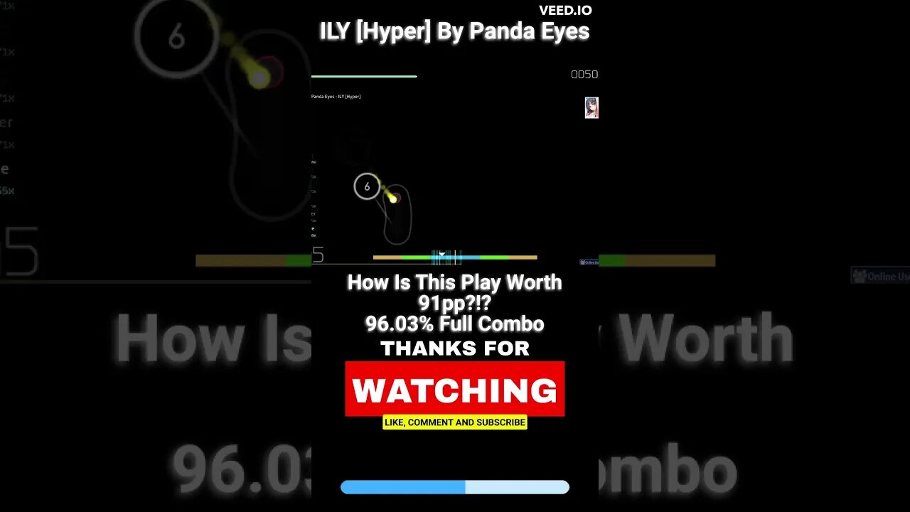 HOW IS THIS 91PP??? - #osu #shorts #osugameplay #osuclips #subscribe #confusion