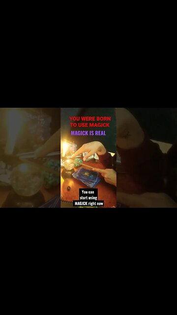 YOU WERE BORN TO USE MAGICK 🧝‍♂️ MAGICK IS REAL #magick #manifesting #lawofattraction