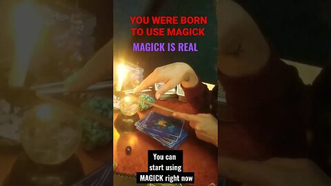 YOU WERE BORN TO USE MAGICK 🧝‍♂️ MAGICK IS REAL #magick #manifesting #lawofattraction