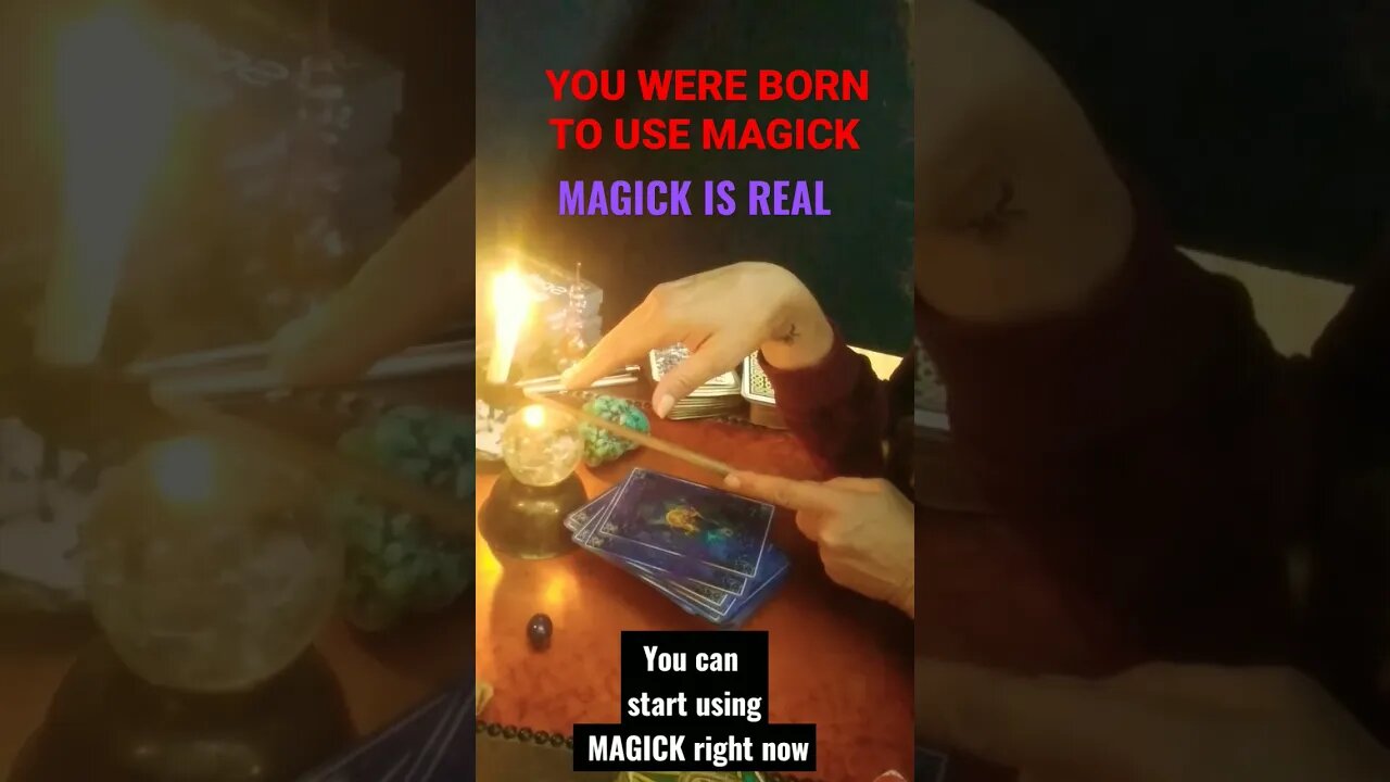 YOU WERE BORN TO USE MAGICK 🧝♂️ MAGICK IS REAL #magick #manifesting #lawofattraction