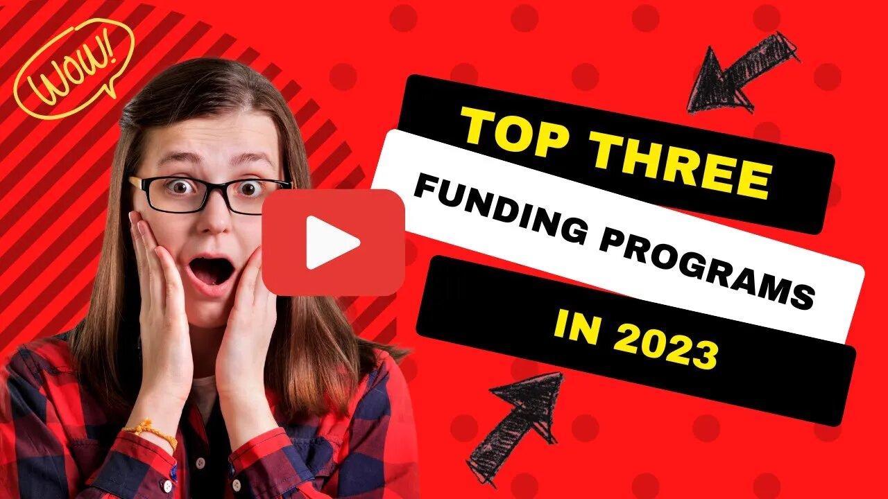 Top Three Funding Programs For Businesses in 2023 | How To Get Funding for Your Business