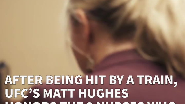 After Being Hit By A Train, UFC's Matt Hughes Honors The 2 Nurses Who Helped Save His Life