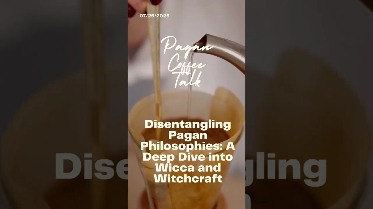 Disentangling Pagan Philosophies: A Deep Dive into Wicca and Witchcraft AD #shorts