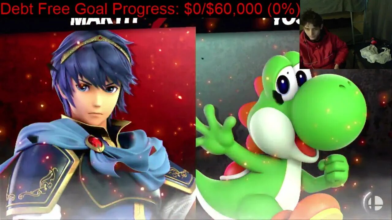 Marth VS Yoshi On The Hardest Difficulty In A Super Smash Bros Ultimate Match With Live Commentary