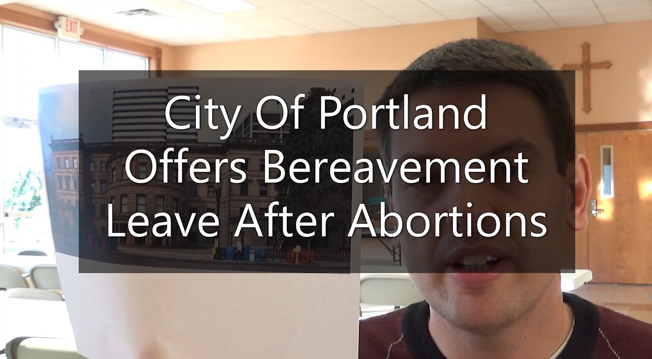 City of Portland Offers Bereavement Leave After Abortions