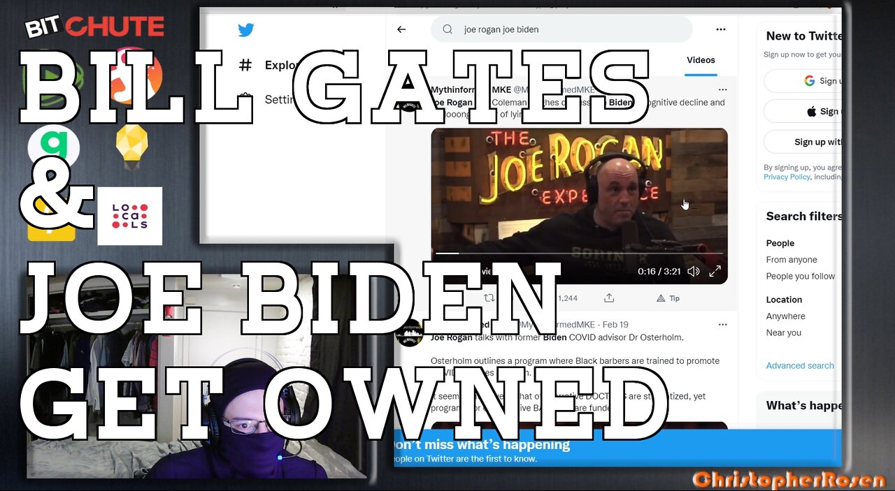 Joe Rogan OWNS Joe Biden and Bill Gates