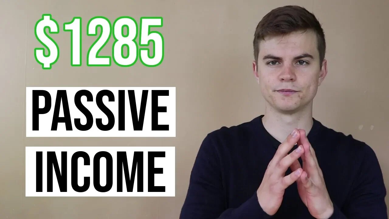 How I Make $1,285 of Passive Income a month (2 Ways)