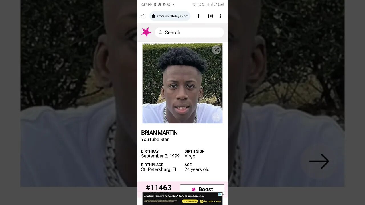 HAPPY 24 BIRTHDAY BRIAN MARTIN YouTube Star