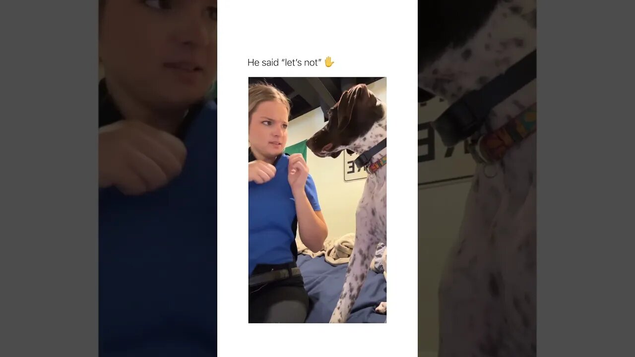 “Don’t you EVER do that again” 😂
