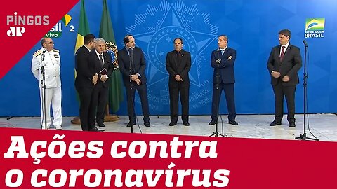 Governo anuncia ações contra o coronavírus