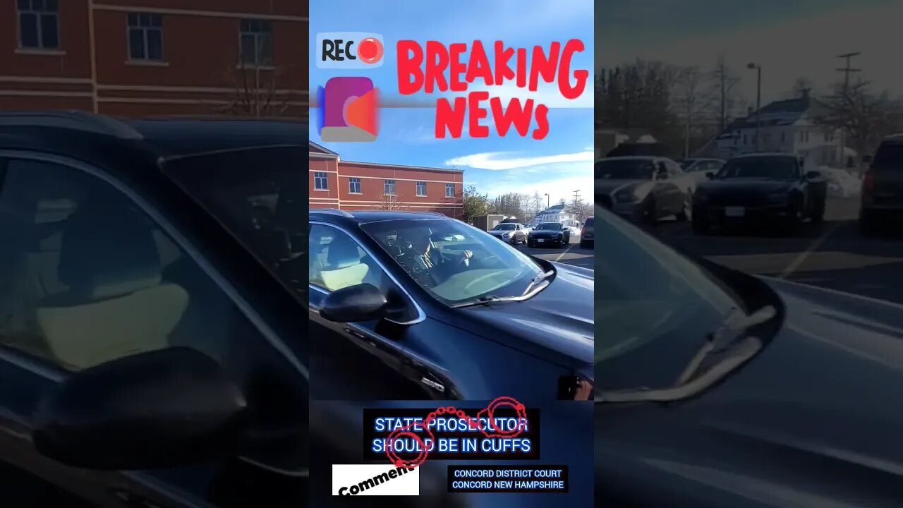 STATE PROSECUTOR NEARLY HITS ME WITH HIS CAR! FULL VIDEO ON MY CHANNEL! #1ACOMMUNITY